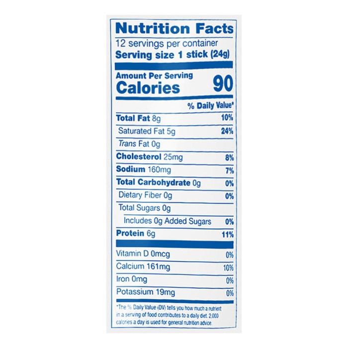 String cheese galbani mozzarella whole milk nutritional info 12oz italian snack nutrition fat