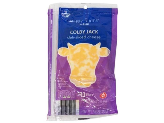 Colby jack cheese nutrition facts