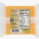 Sharp cheddar cheese slice nutrition