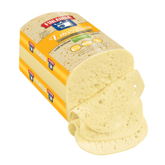 Alpine lace swiss cheese nutrition