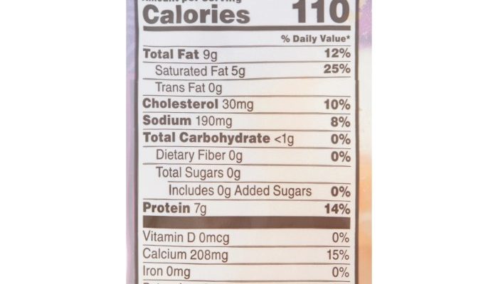 Colby Jack Cheese Nutrition Facts The Lowdown