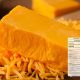 Nutrition in cheddar cheese