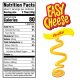 Cheese whiz nutrition information