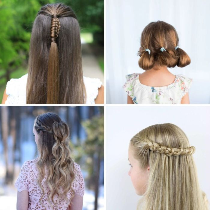 Childrens hairstyles for long hair