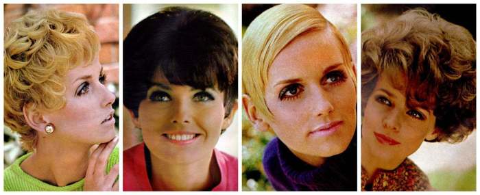 Short hair 60's hairstyles