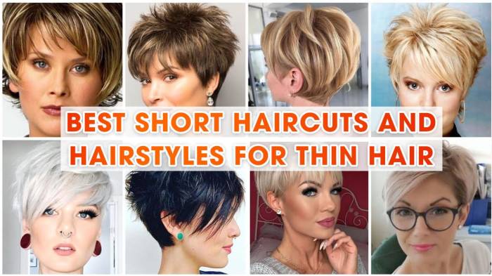 Short hairstyles for fine curly hair