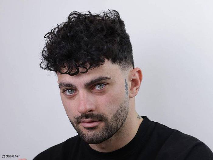 Mens hairstyles for curly hair