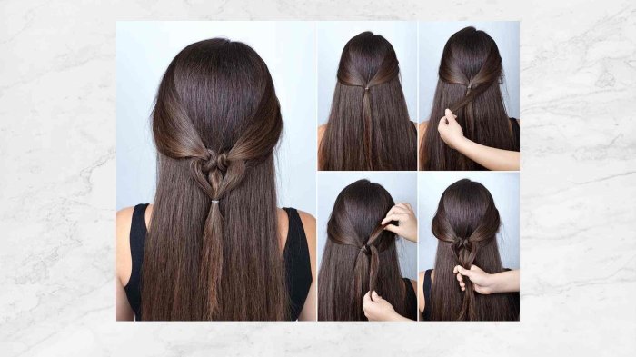 Quick and easy hairstyles for long hair