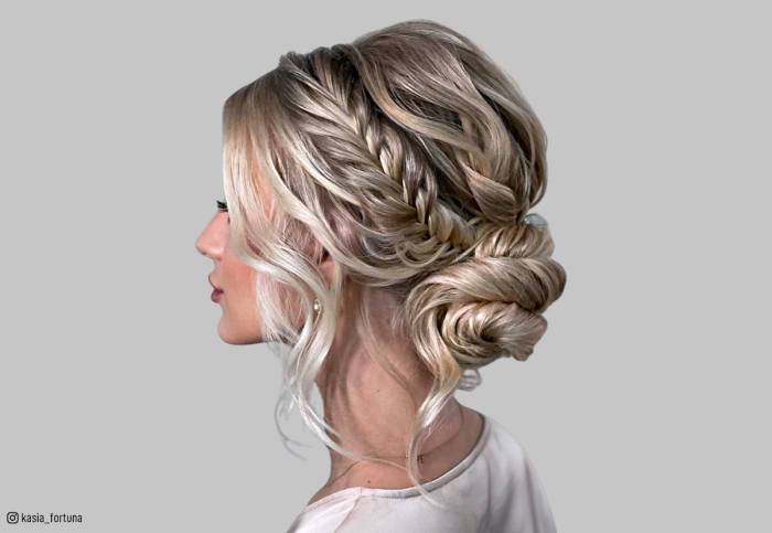 Hairstyles for prom medium length hair