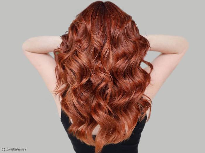 Red hair hairstyles